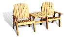 outdoor cedar chair