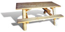 outdoor cedar table