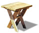 outdoor cedar table