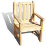 outdoor cedar chair